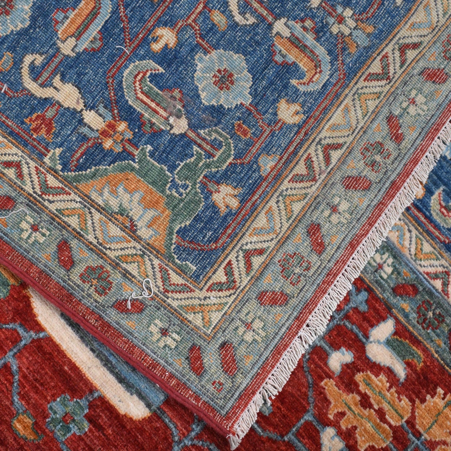 Red Heriz Hand-Knotted Persian Rug (HZ-818)
