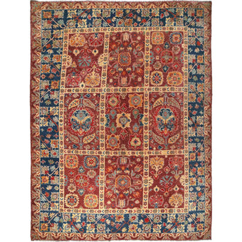 compare product Red  Bakhtiar Persian Hand-Knotted Rug (BR-682)