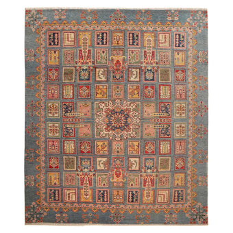 compare product Blue  Bakhtiar Persian Hand-Knotted Rug (BR-684)