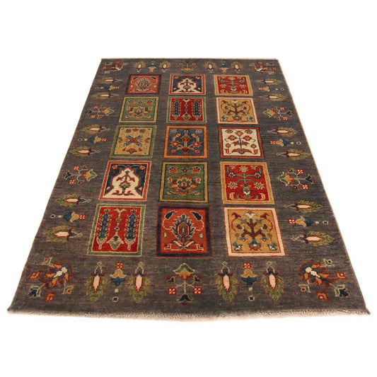 Blue  Bakhtiar Persian Hand-Knotted Rug (BR-681)