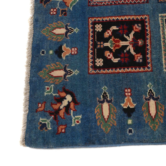 Blue  Bakhtiar Persian Hand-Knotted Rug (BR-686)