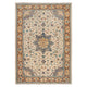 White Heriz Hand-Knotted Persian Rug (HZ-805)