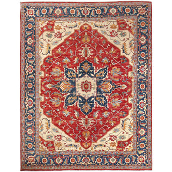compare product Multi Color Heriz Hand-Knotted Persian Rug (HZ-809)