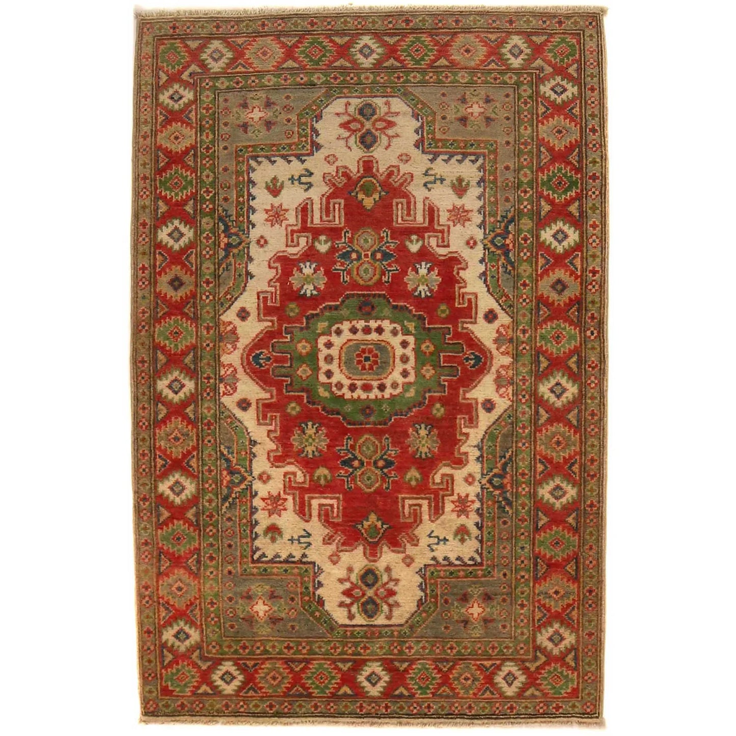 Multi Color Heriz Hand-Knotted Persian Rug (HZ-810)