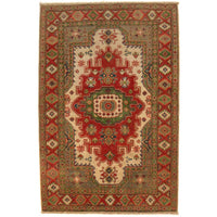 Multi Color Heriz Hand-Knotted Persian Rug (HZ-810)