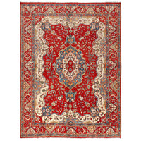 Red Heriz Hand-Knotted Persian Rug (HZ-812)