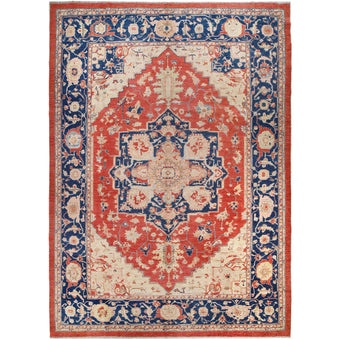 compare product Multi Color Heriz Hand-Knotted Persian Rug (HZ-815)