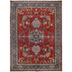 Red Heriz Hand-Knotted Persian Rug (HZ-818)