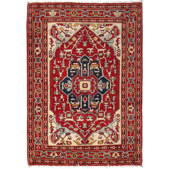 compare product Red Heriz Hand-Knotted Persian Rug (HZ-820)