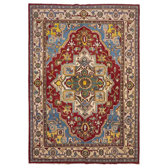 compare product Red Heriz Hand-Knotted Persian Rug (HZ-825)