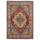 Red Heriz Hand-Knotted Persian Rug (HZ-825)
