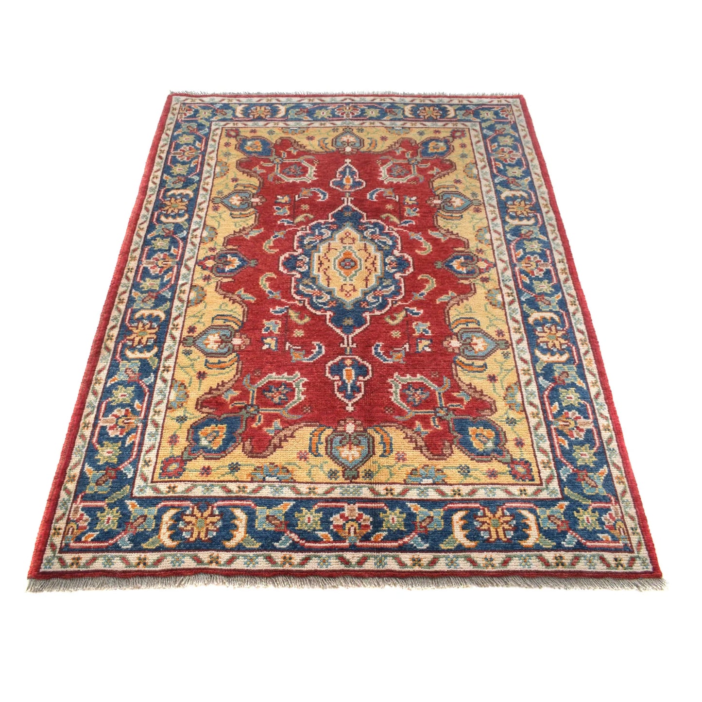 Multi Color Heriz Hand-Knotted Persian Rug  (HZ-801)