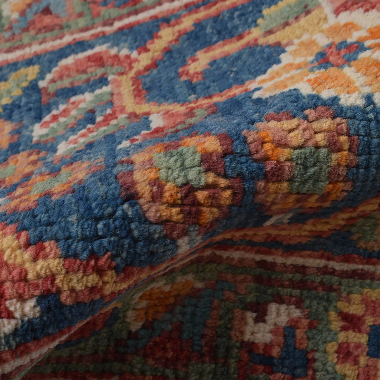 Red Heriz Hand-Knotted Persian Rug (HZ-803)