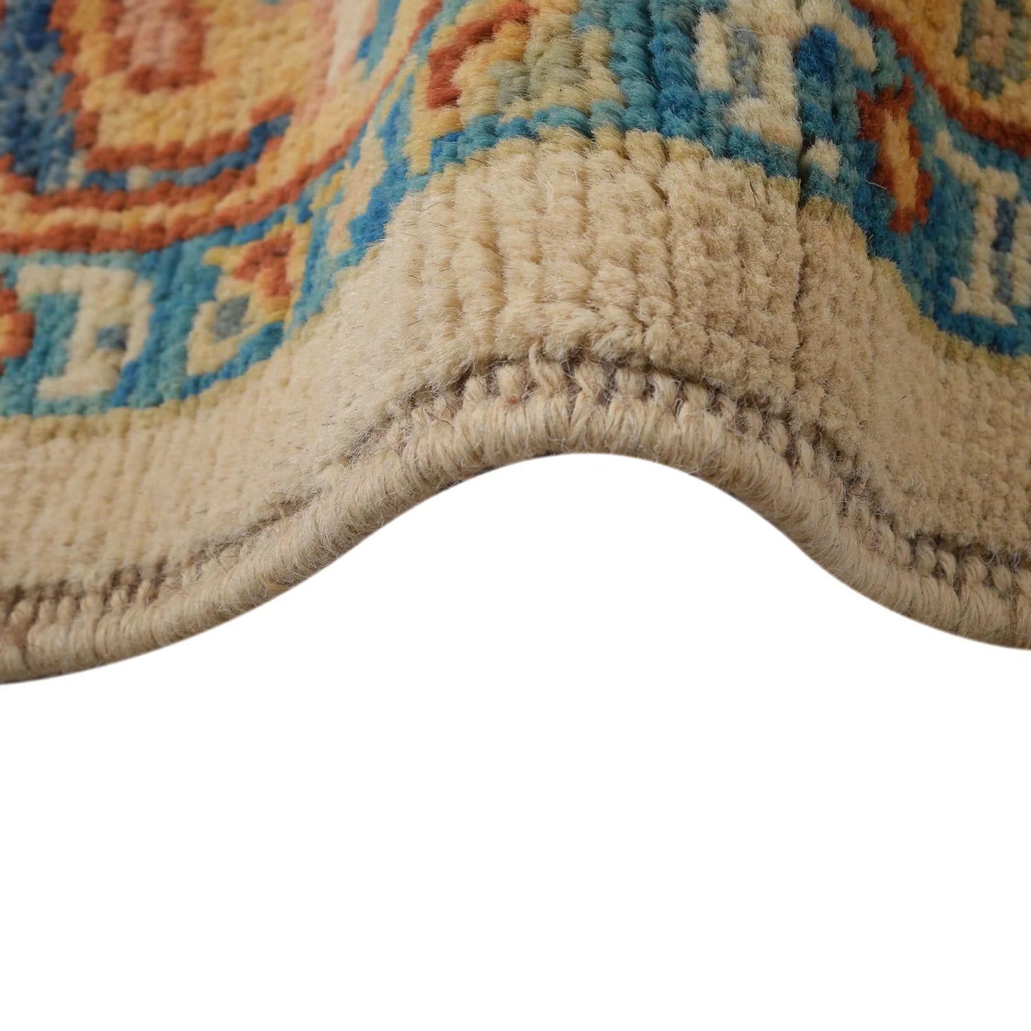 White Heriz Hand-Knotted Persian Rug (HZ-805)
