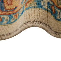 White Heriz Hand-Knotted Persian Rug (HZ-805)