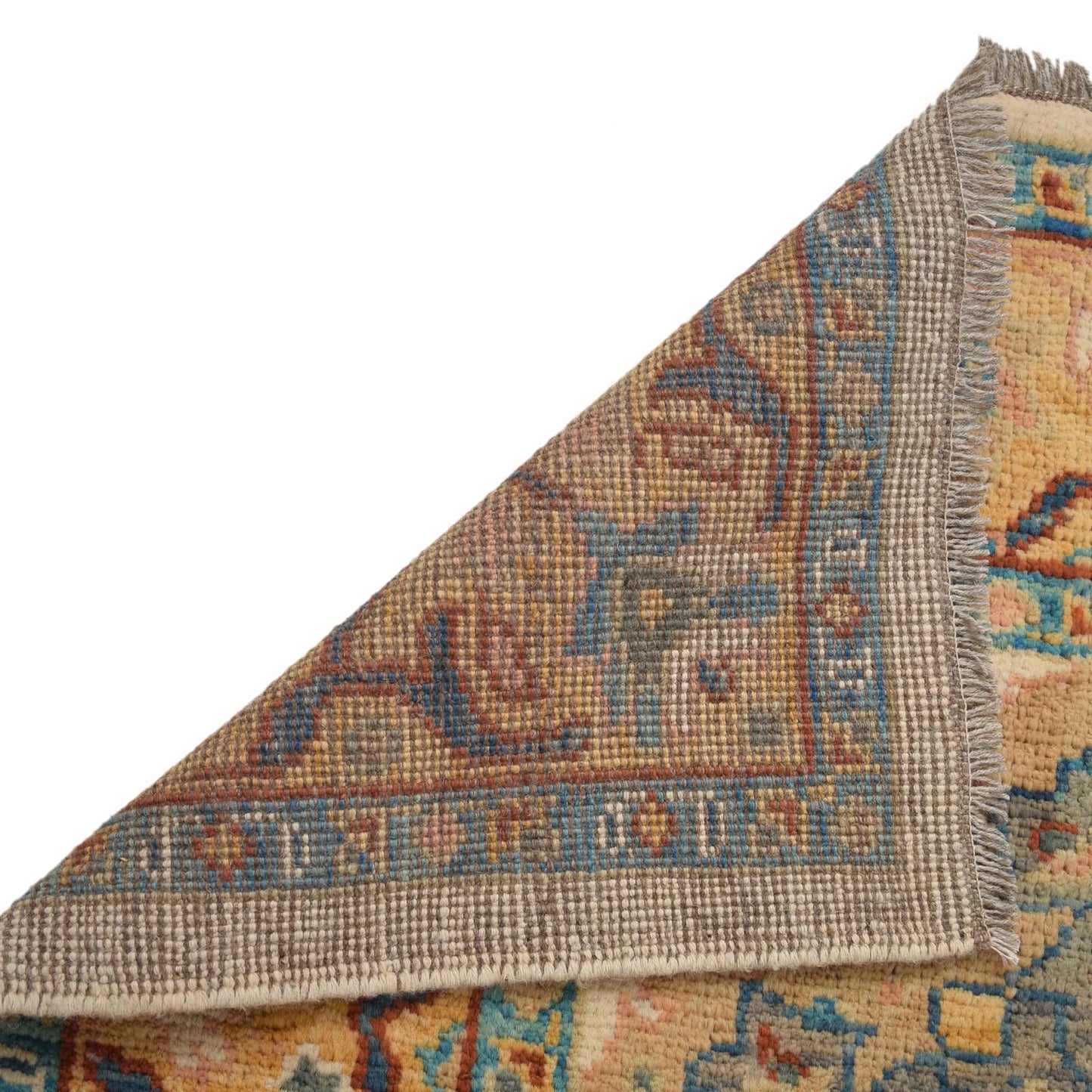 White Heriz Hand-Knotted Persian Rug (HZ-805)