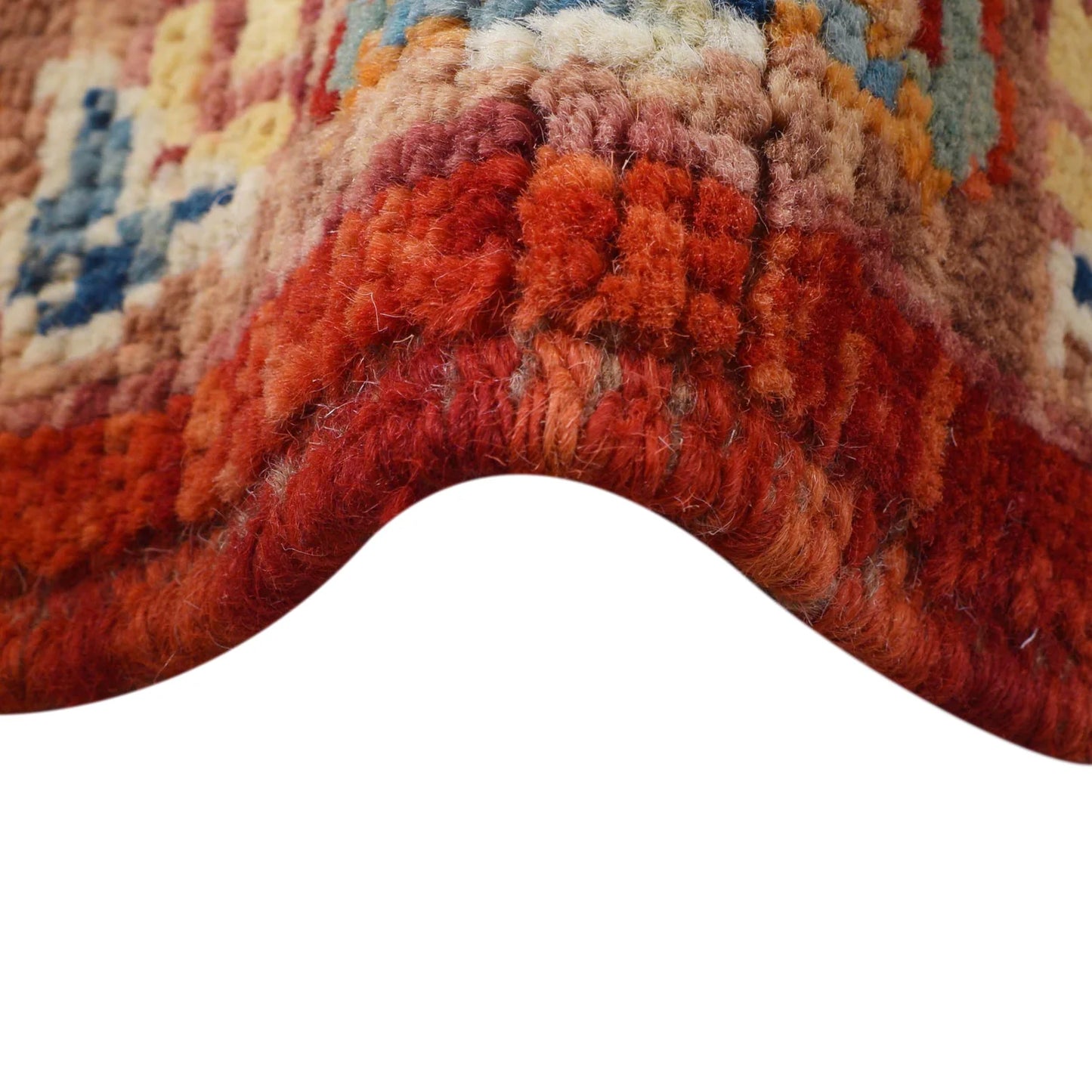Multi Color Heriz Hand-Knotted Persian Rug (HZ-806)