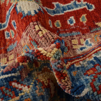 Multi Color Heriz Hand-Knotted Persian Rug (HZ-806)