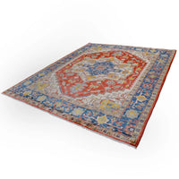 Multi Color Heriz Hand-Knotted Persian Rug (HZ-807)