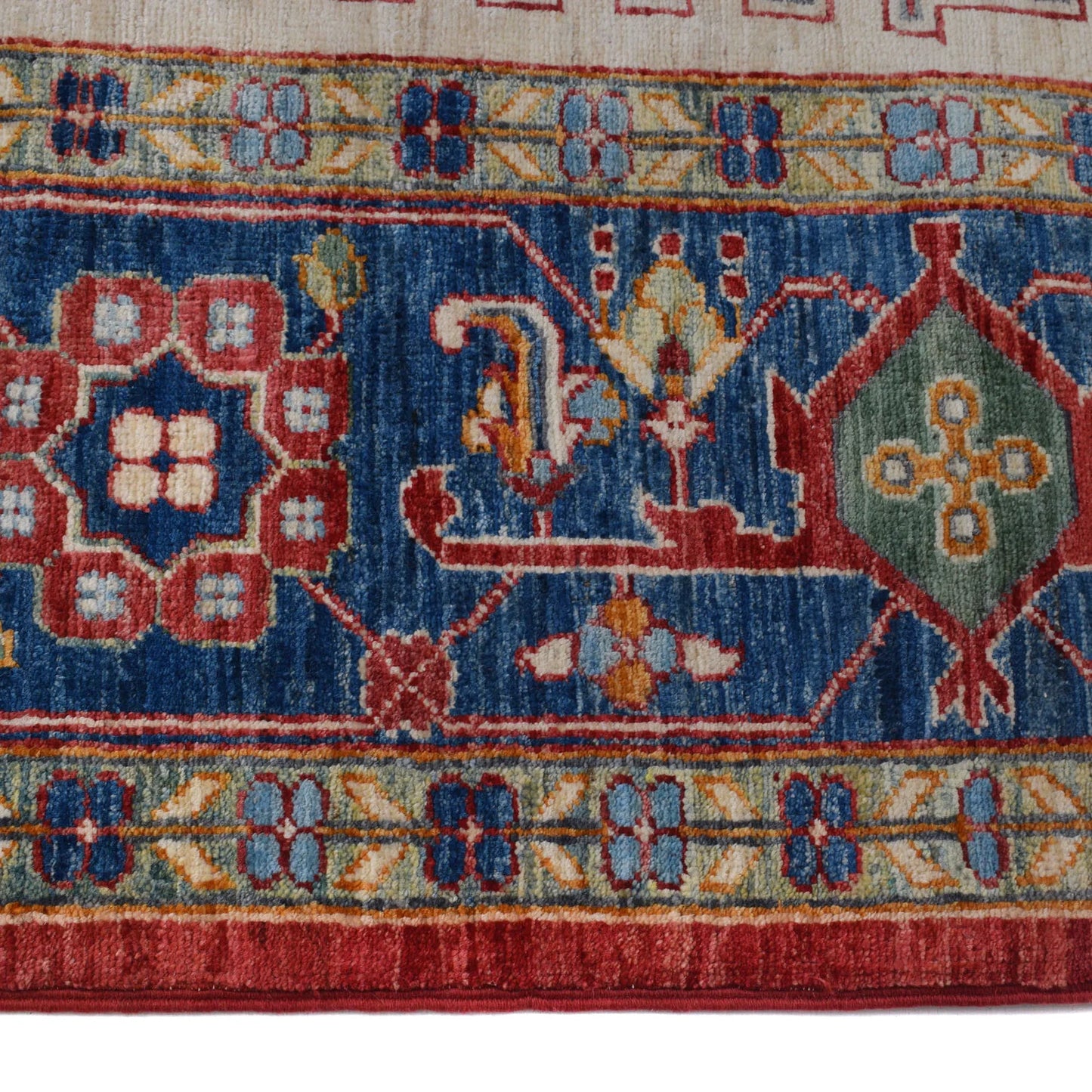 Multi Color Heriz Hand-Knotted Persian Rug (HZ-807)