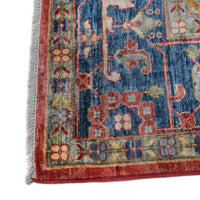 Multi Color Heriz Hand-Knotted Persian Rug (HZ-807)