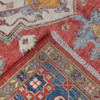 Multi Color Heriz Hand-Knotted Persian Rug (HZ-807)