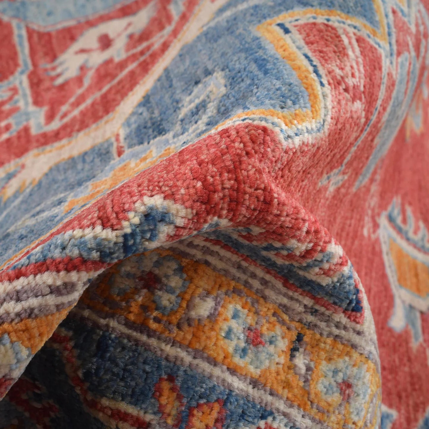 Multi Color Heriz Hand-Knotted Persian Rug (HZ-808)