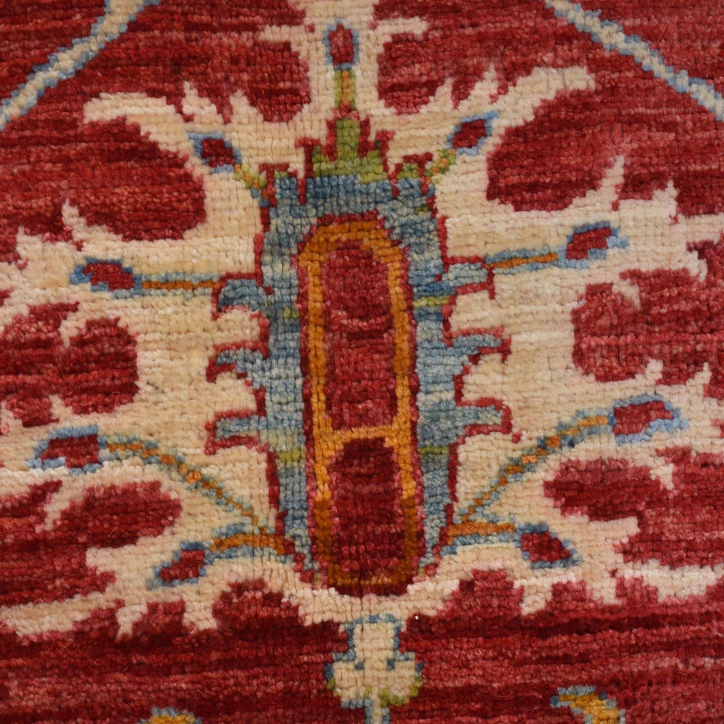Multi Color Heriz Hand-Knotted Persian Rug (HZ-809)