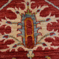 Multi Color Heriz Hand-Knotted Persian Rug (HZ-809)