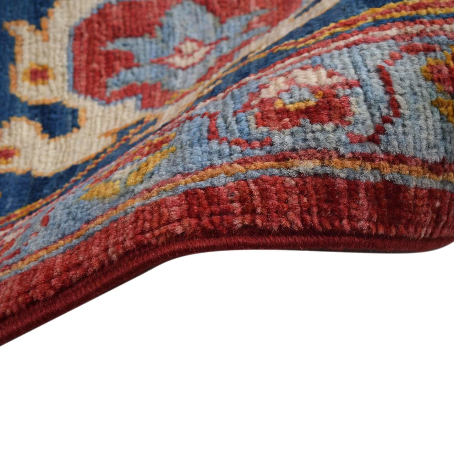 Multi Color Heriz Hand-Knotted Persian Rug (HZ-809)