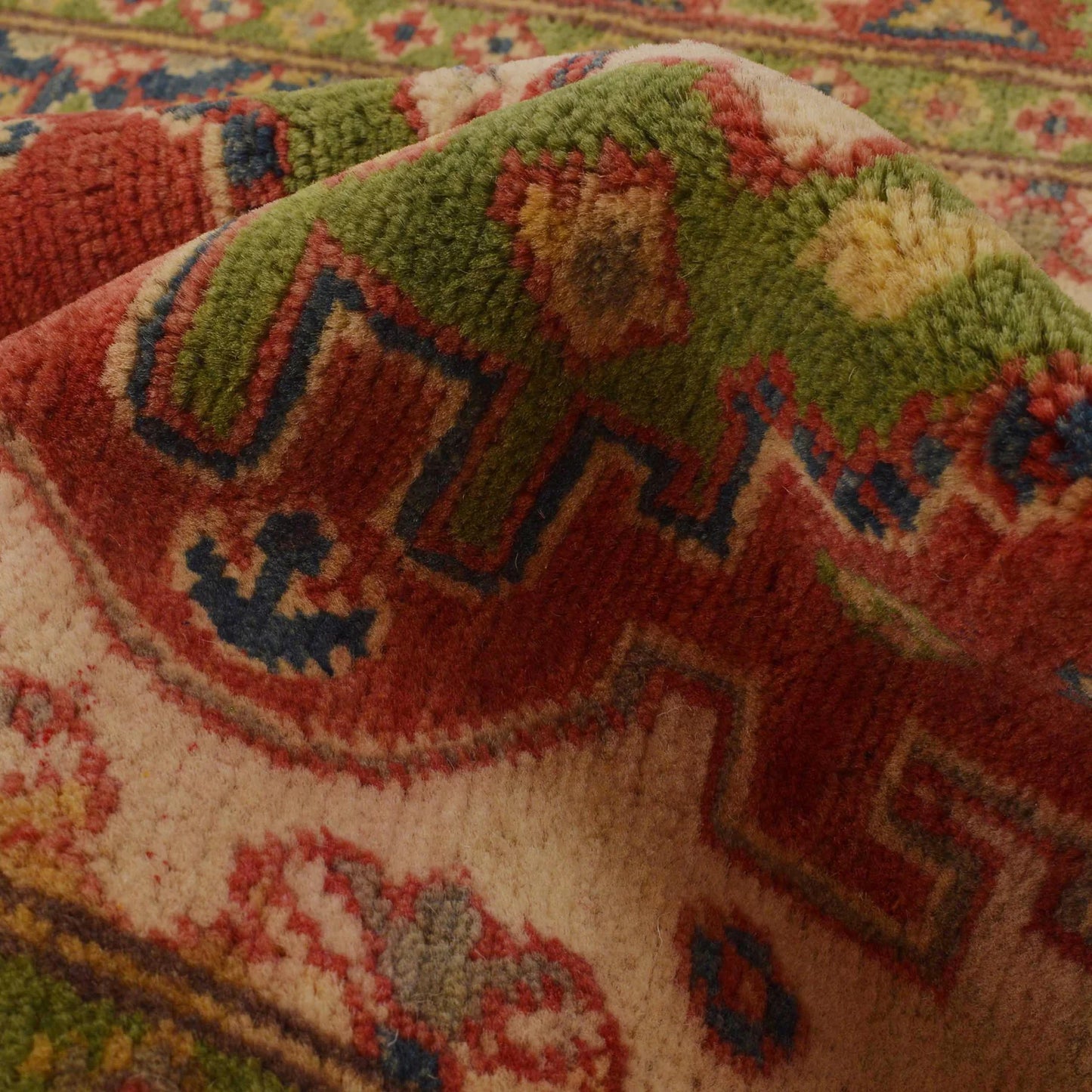 Multi Color Heriz Hand-Knotted Persian Rug (HZ-810)