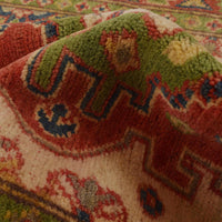 Multi Color Heriz Hand-Knotted Persian Rug (HZ-810)