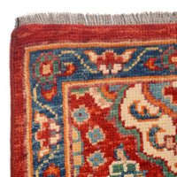 Red Heriz Hand-Knotted Persian Rug (HZ-812)
