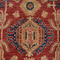 Multi Color Heriz Hand-Knotted Persian Rug (HZ-813)