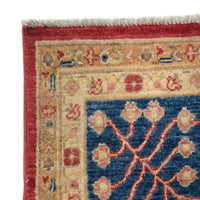 Red Heriz Hand-Knotted Persian Rug (HZ-814)