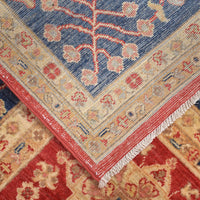 Red Heriz Hand-Knotted Persian Rug (HZ-814)