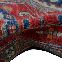 Multi Color Heriz Hand-Knotted Persian Rug (HZ-817)
