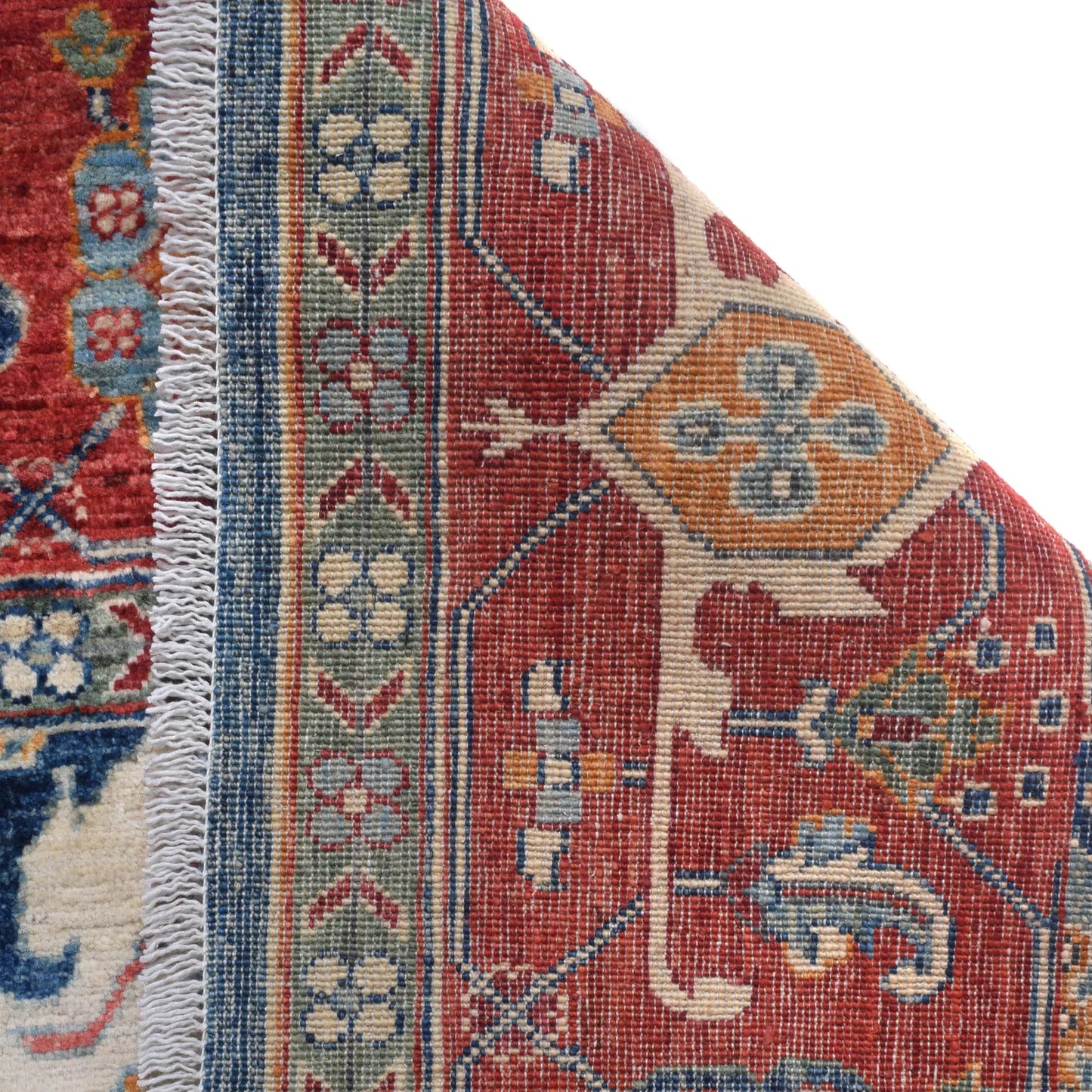 Multi Color Heriz Hand-Knotted Persian Rug (HZ-817)