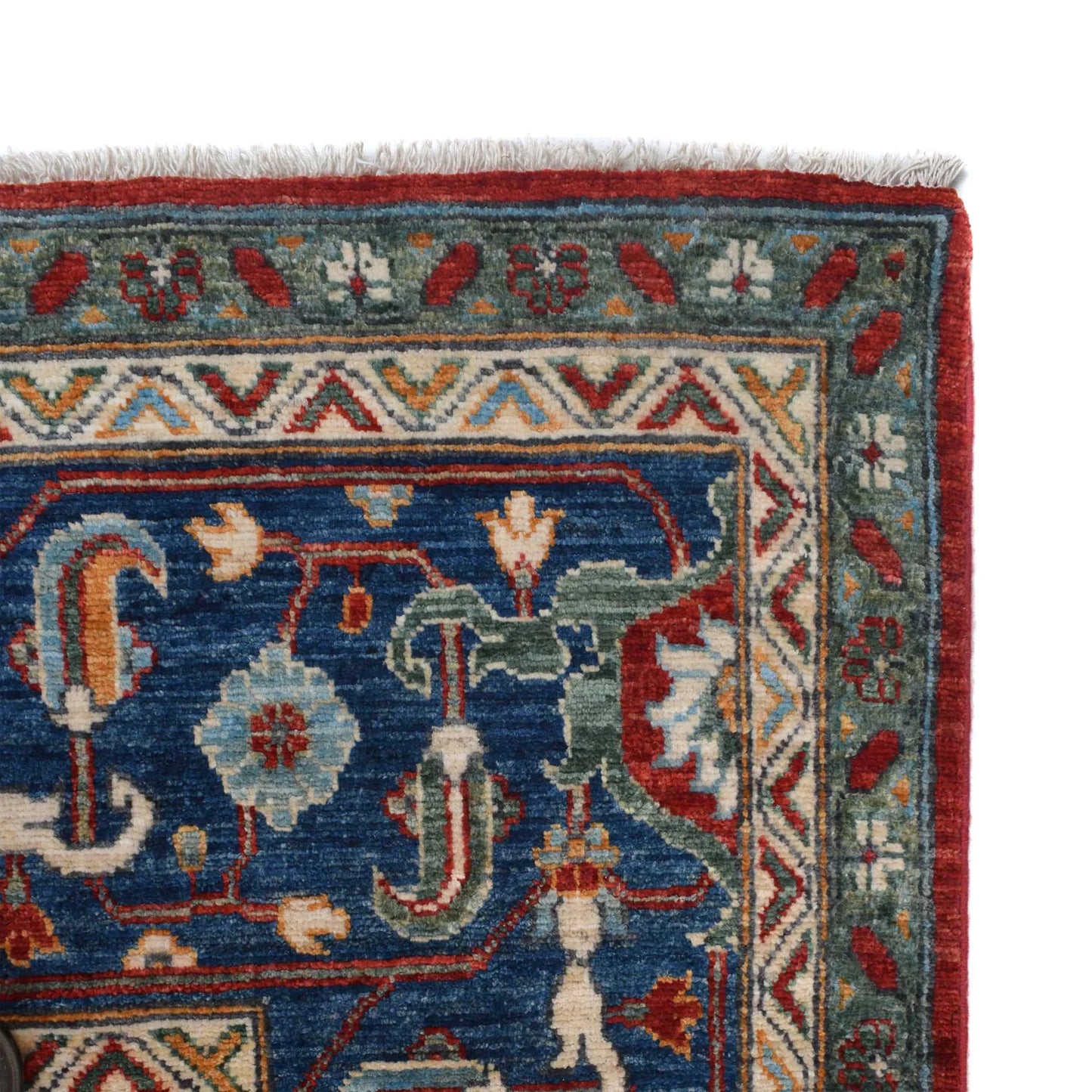 Red Heriz Hand-Knotted Persian Rug (HZ-818)