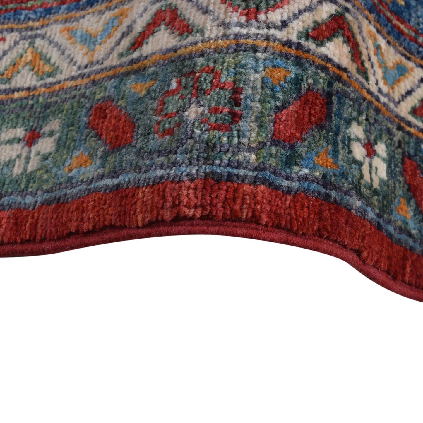 Red Heriz Hand-Knotted Persian Rug (HZ-818)