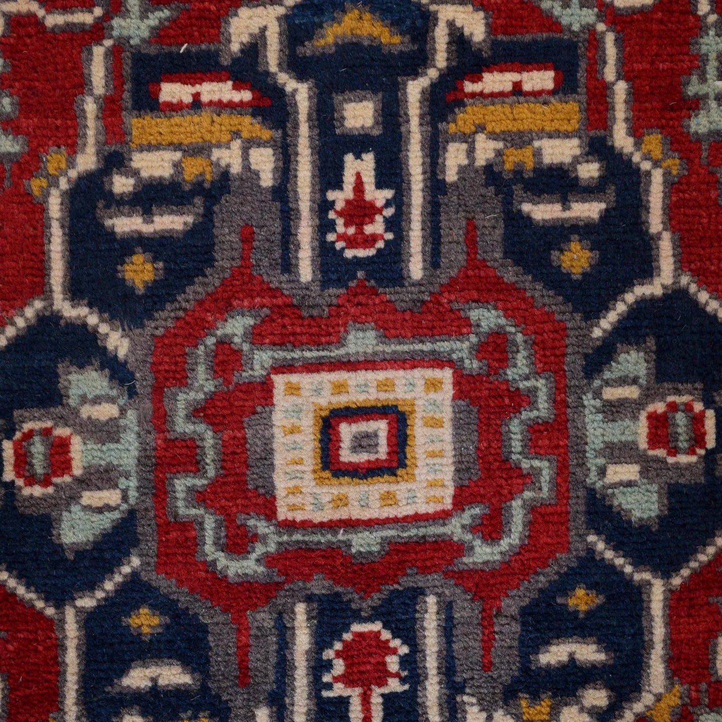 Red Heriz Hand-Knotted Persian Rug (HZ-820)