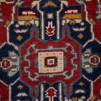 Red Heriz Hand-Knotted Persian Rug (HZ-820)