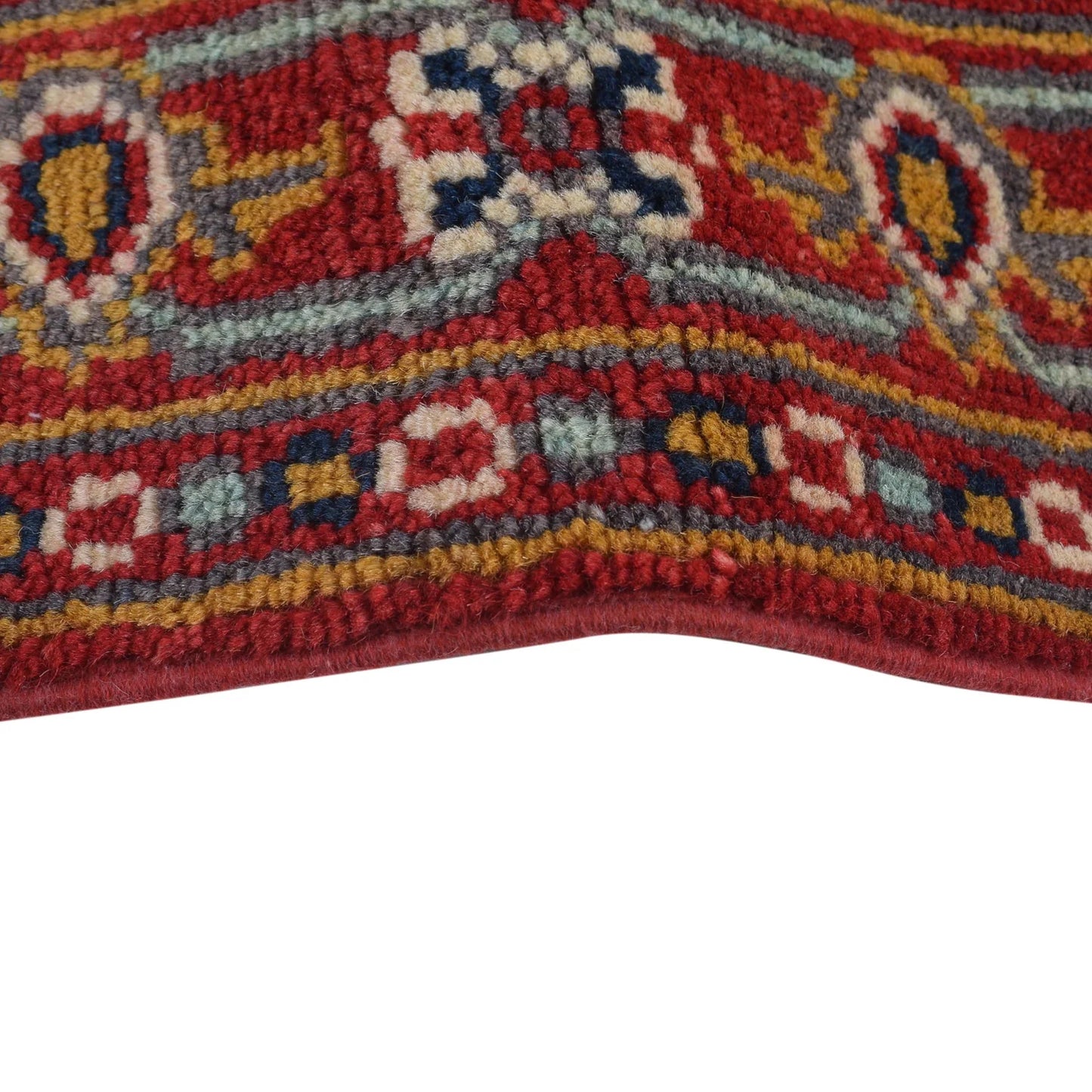 Red Heriz Hand-Knotted Persian Rug (HZ-820)