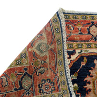 Multi Color Heriz Hand-Knotted Persian Rug (HZ-821)