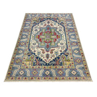 Multi Heriz Hand-Knotted Persian Rug (HZ-823)