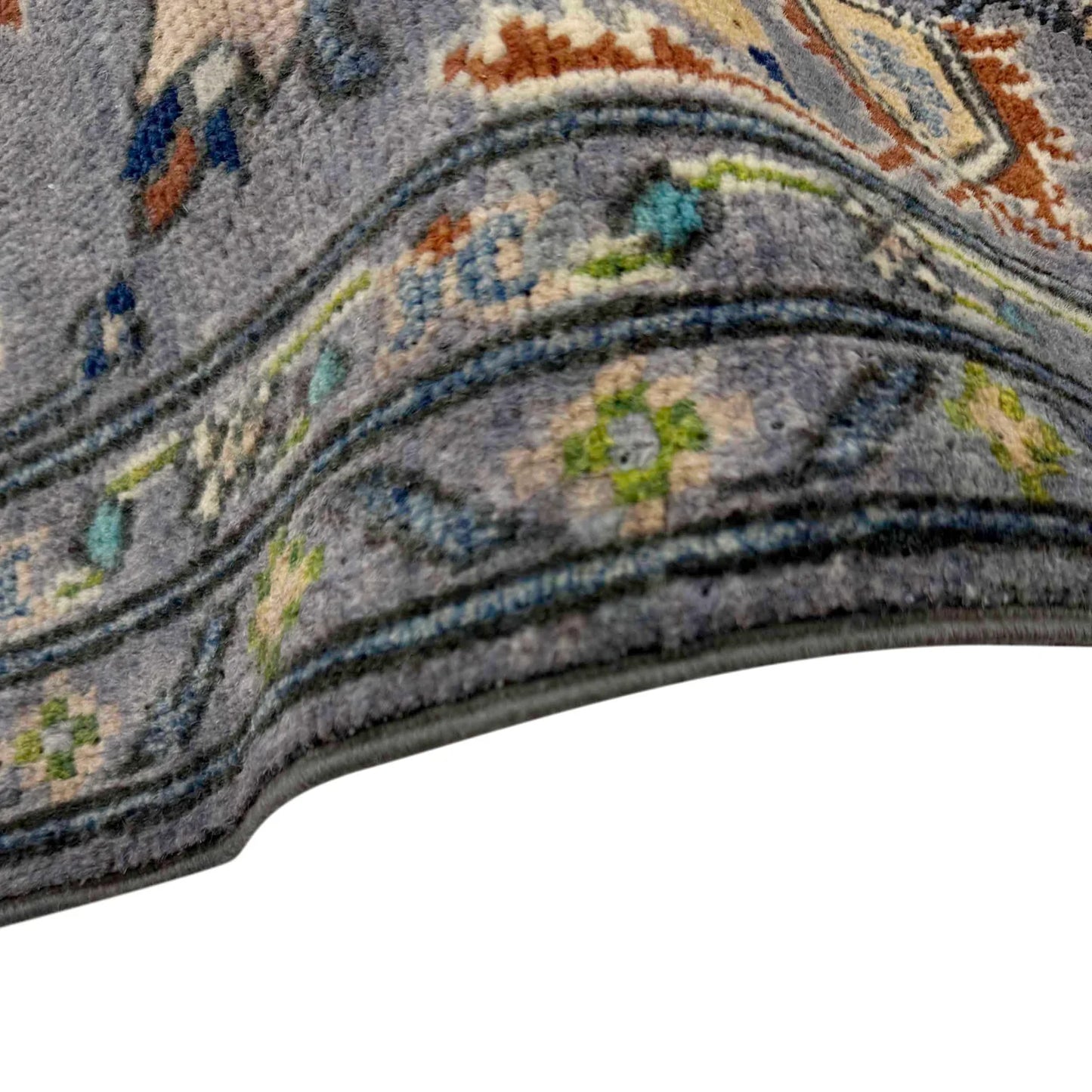 Grey  Heriz Hand-Knotted Persian Rug  (HZ-824)