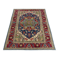 Multi Color Heriz Hand-Knotted Persian Rug (HZ-827)