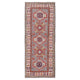 Grey Oriental Kazak Afghan Hand-knotted Runner (KK-210)