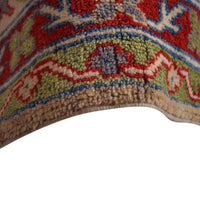Ivory  Oriental Kazak Afghan Hand-knotted Rug (KK-216)