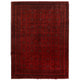 Red Khal Mohammadi Afghan Hand-knotted Rug (KM-401)